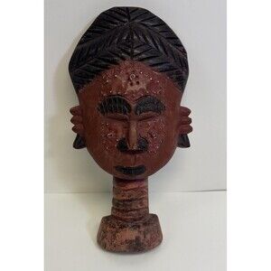 African Heritage Collection  Tribal Wooden Wall Decor (Face)